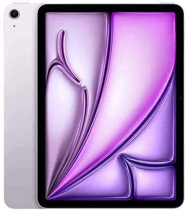 2024 Apple iPad Air (11-inch, Wi-Fi + Cellular, 256GB) - Purple (Renewed)