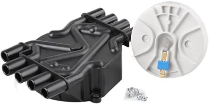HXPKKX KANGYEBAIHUODIAN Ersatzteile Zündverteilerkappe und Rotorsatz passend for 1996 1997 1998 1999 Chevy GMC 1500 V8 5.0L 5.7L