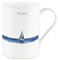 Purely Home Personalised Sailing Mug - Custom Ocean Dinghy Boat Sailor Gift/Present - Bone China Tea/Coffee Cup