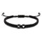 EVEMATE Armband mit Buchstabe und Herz für Freunde und Paare - Initiale A-Z Name - Geflochtenes Freundschaftsarmband für Frauen, Männer und Kinder (K)