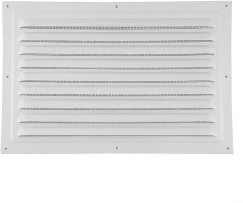 Grille d'aération carrée en aluminium avec grille d'aération en maille, pour mur, plafond, chambre à coucher (200 x 300 mm)