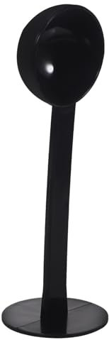 Cabilock Misurino Per Chicchi Di Caffè Cucchiaino Da Caffè Robusto Misurini Per Caffè Cucchiaio Di Sapore Cucchiaio Da Cucina Misurino Per Latte in Polvere Paletta Di Polvere Black Pp