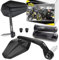 Area1 Motorrad Lenkerendenspiegel Rückspiegel Set E-geprüft + Griffe, passend für z.B. Duke SMC/R MT07 MT09 MT125 Z900 Z650 Z500 Z125 CMX Hornet SV650 GSXS GSF Bandit R12 S1000 Tuono RnineT Scrambler