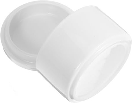 BESPORTBLE Keramik Schmuckbox Rund Weiß Aufbewahrungsbehälter Für Ringe Und Ohrringe Strapazierfähiger Schmuck Organizer Für Reise Und Geschenk