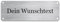 WIENS3D Klingelschild Edelstahl mit Gravur | Namensschild - Türschild - Gartenschild personalisiert für Briefkasten | Büroschild - Grabschild - Bankschild - Stallbox - Hundehütte | (150x50x1,5 mm)