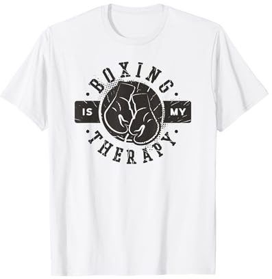 Boxen ist Meine Therapie – Boxen, Boxer Training T-Shirt