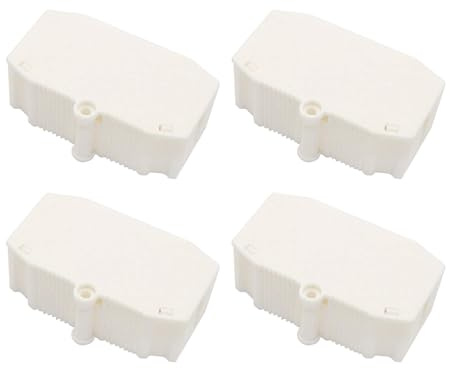 ApexPine 4 Pcs Plastic Junction Boxes for 4-8mm Indoor Cable | 4 pack white polypropylene junction boxes, 4-8mm cable connector boxes for indoor lamp wire connection diy electrical repair