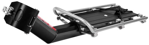 Fahrradträger Schnellspanner Fahrradträger Fahrradgepäckträger Fahrradgepäckträger verstellbar universal robuster Lastenträger für Bau | zuverlässige Reise Transport Pratic