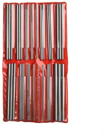 Set di 48 fili di misurazione per filettature esterne, 16 misure 0,5 mm-6 mm e 3-48 TPI, kit di calibro a 3 fili in acciaio inossidabile con custodia