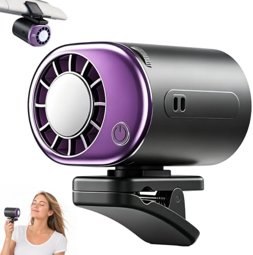 Climatiseur de voiture, LED et semi-refroidissement à 16 ℃, rotation à 360°, 199 vitesses réglables, rechargeable par USB pour voiture, SUV, camion
