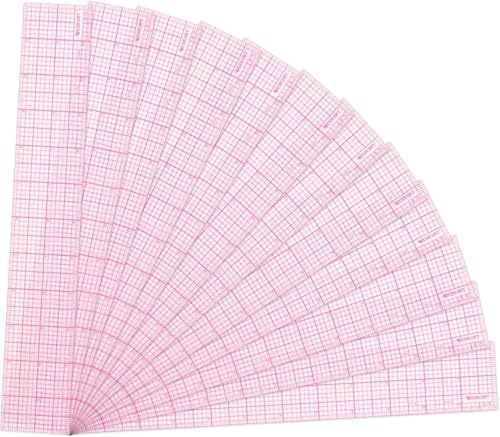 Westcott 8ths Graph Transparent Beveled Edge Ruler, Zero Centering Scale, Durable Laminated Finish,12-Inch, Measuring Tool for School, Office, Drafting, Sewing, Engineering, School Supplies, 12 Pack