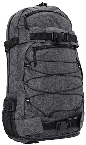 Forvert Melange Louis Backpack, Farbe: black mel., Größe: OS