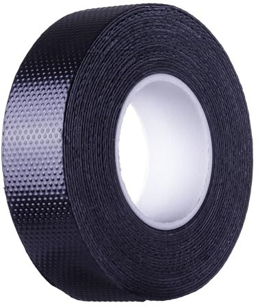 YoiYee Cinta de goma autoamalgamante, rollo de cinta de aislamiento eléctrico impermeable, 23 mm x 5 m, negro