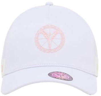 Carlo Colucci Damen Basecap mit 3D Druck Weiß OS
