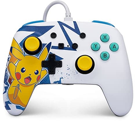 Controller cablato avanzato PowerA per Nintendo Switch - Pikachu High Voltage