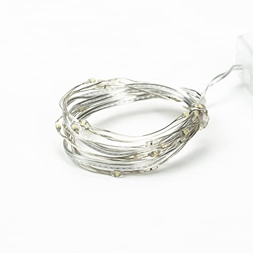 Status Villach Wire Lights, Warm White, Pack of 6 x 40 Micro LED | 2.5 Meter Cable Length, 0.5m to First Light, Indoor Party Lights, Battery Operated, VILLACH40BWW6