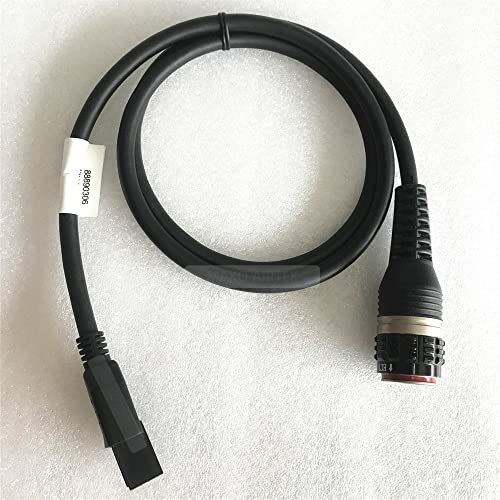 MAKO AIRTEK Cable Fits Volvo Vocom (88890306) - Power Cord, 100% Compatible, Black, Male-to-Male DC Barrel Jack, Air Compressor Connection