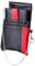 CAMPALO Kellnerbörse mit Kette und Holster Kellnertasche Kellnerportemonnaie Taxibörse Gürteltasche (Rot)