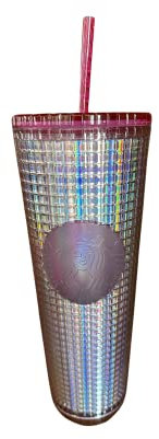 Starbucks 2023 Pink Diachronic Bubblegum Venti Gobelet avec paille 710 ml