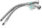 Xcel Home 2 x M10 x 1/2 Pair Flexible Tap Connectors – 300mm | 10 Lengths | Braided Hose Pipe for Kitchen Sink & Bathroom Basin Monobloc Mixer | Stainless Steel | Replacement Hot & Cold Water Supply