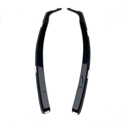 Haibak Windabweiser-Set, kompatibel mit Opel Astra MK5 H GTC 3-Türer Schrägheck, 2 Stück, 2005–2009, getönt in Kanalanpassung