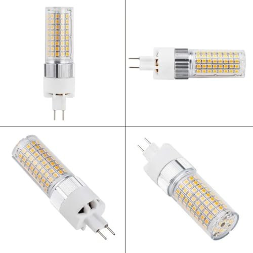 Canvia G8,5 LED-Maisbirne Licht 15W 120 LEDs 1500lm 2-polig G8,5 PL Halogen-LED-Lampe AC110-277V(4000K White)