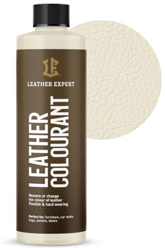 Leather Expert Vernice Pelle 250ml - Copertura buona vernice per pelle - a base d'acqua ripara pelle sedili auto e riparare divano pelle