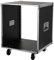 Lfhelper 19 Equipment Rack 12 HE Netzwerkschrank, Serverschrank Rack Server Schrank Tischrack inkl. 4×3 Industrieräder Traglast 200 kg Audio-Video-Zubehör schwarz