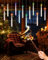 TobeBright Floating Candles with Magic Wand Remote,12PCS Color Changing Hanging Battery Powered Flameless LED Magic Candles for Halloween Christmas Party Decorations(Battery Not Included)
