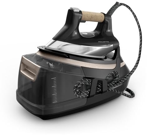 Rowenta Eco Steam Pro, Ferro a Caldaia, Colpo di Vapore fino a 600 g/min, Erogazione Vapore Fino a 150 g/min, Risparmio di Energia, Design Ecologico, DG9661