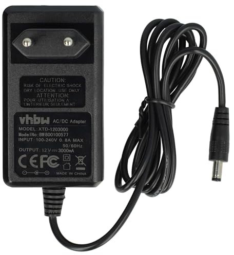 vhbw 1x Netzteil kompatibel mit Asus Eee PC R2, R2H, 900a, 904hd, 901 Go, 900hd, 904, 900ha, 901, 1002HA, 900 Notebook, 24 W