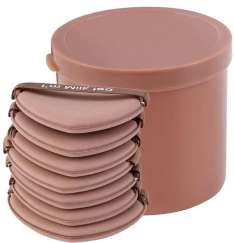 Makeup Puff 7-Pack Multi-Purpose Cushion Sponge Wet & Dry Foundation Blending Sponge Daily Makeup & Beauty Tools Concealer Liquid Cream (Brown)