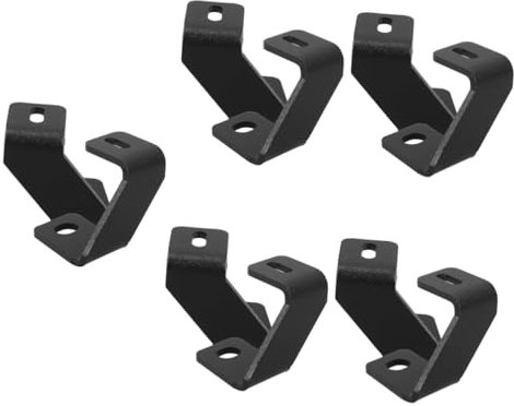 iplusmile 5pares Soporte De Luz Para Capó De Coche Montaje De Luz Led Compatible Múltiples Modelos Diseño Versátil y Duradero Fabricado Materiales De Ferro Manganeso