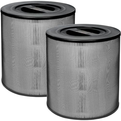 KF170 H13 Efficient HEPA Replacement Filter For Kenmore PM1005 Air Purifier, 3-STAGE FILTRATION, H13 True Hepa with Efficient Activated Carbon and Pre-Filter, 2 Pack