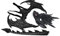 LABRIMP 1 Satz Drachenkostüm Für Kinder Drachenmaske Flügelschwanz Halloween-dinosaurier-cosplay-requisit Für Cosplay-partys