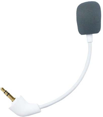 SPTSSWET Ersatz Mikrofon Kompatibel mit Kingston HyperX Cloud 2 II Post-2022 2nd Version Wired Cloud Core Cloud Pro Cloud X Gaming Kopfhörer für PS4 Xbox One Computer PC, 3,5 mm Klinke 6,2 inch