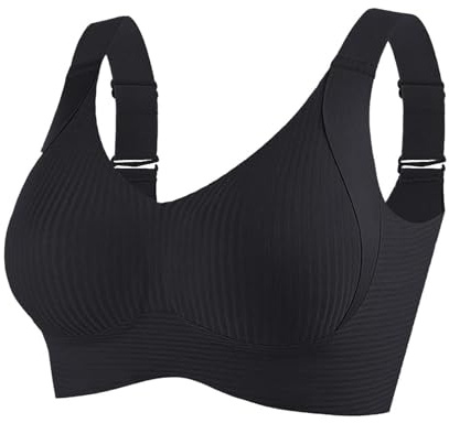 Sonnena Soutien-Gorge Push-up sans Couture Anti-affaissement, sans Armature, Poitrine Respirante, Soutien-Gorge Invisible Soutien-Gorge modelant à Larges Bretelles