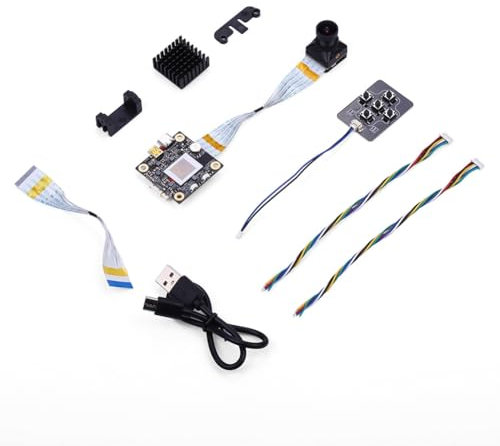 Vocdikficy 4K Split V5 FPV-Kamera HD DVR-Kamera CVBS -Kompatibler Ausgang USB-Video-Streaming Gyroflow für RC FPV Racing Drohnen