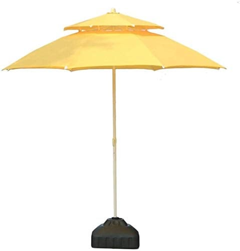 QYYZTQY Garden 9' Parasols Beach/Pool/Garden/Umbrella Double Top Water Outdoor Table Umbrella