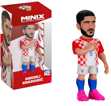 MINIX - Football Stars - Weltmeisterschaft #154 - Kroatien - Kramarić - Sammelfigur 12 cm