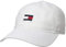 Tommy Hilfiger Herren Ardin Dad Hat Baseballkappe, Weiß, Einheitsgröße