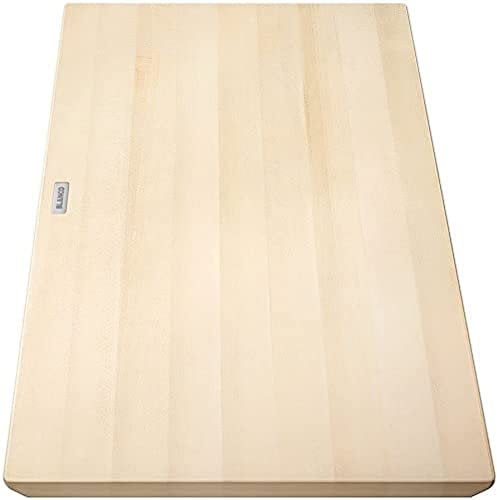 BLANCO Holzschneidbrett aus massivem Ahorn | 490 x 280 mm | Passend zur COLLECTIS 6 S
