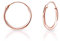 Creolen Rosegold Klein - Ohrringe Rosegold Creolen Klein - Creolen Silber 925 12mm - Schmuck Rosegold Damen - Ohrringe Creolen Klein