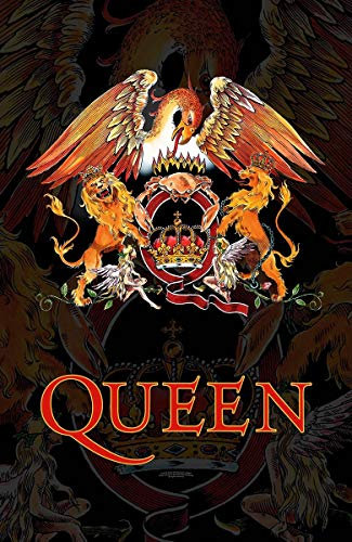 Queen Fahne Crest 66 x 105 cm