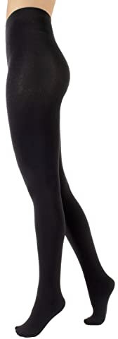 Cette Pack 1/2 Paia – Collant Termici con Interno Felpato, Collant Opachi, Calze invernali | 300 DEN | Nero | S/M, M/L, L/XL, XXL, 3XL (L/XL, Nero)