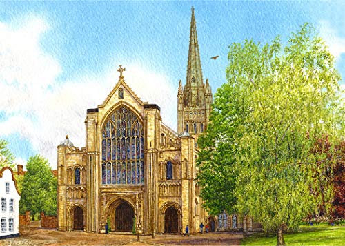 Norwich Cathedral 1000 piece Jigsaw