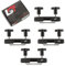 LST Dachträger Montage Set Dachbox 60 mm U-Bügel Dachkoffer Hungs Box