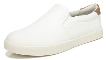 Dr. Scholl's Work Madison, Zapatillas Mujer, Lona Blanca Suave, 35.5 EU