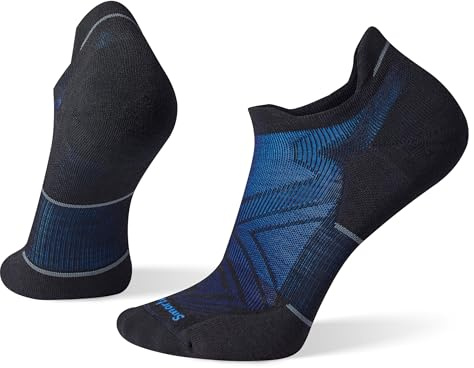 Smartwool Men's Run Targeted Cushion Low Ankle Socks - Black - Large