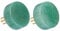 Nupuyai 2pcs Green Aventurine Round Crystal Stone Drawer Knobs Set, Energy Healing Stone Cabinet Pulls Handle for Dresser Home Office